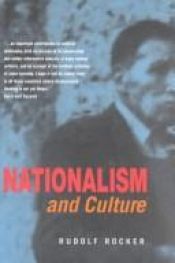 book cover of Nationalism and culture by Rudolf Rocker