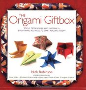 book cover of The origami giftbox by Nick Robinson