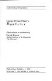 book cover of George Bernard Shaw's Major Barbara (Bloom's Modern Critical Interpretations) by Харольд Блум