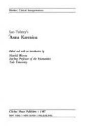 book cover of Leo Tolstoy's Anna Karenina (Bloom's Modern Critical Interpretations) by Χάρολντ Μπλουμ