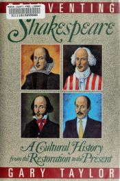 book cover of Reinventing Shakespeare by Gary Taylor