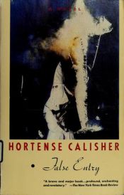 book cover of False Entry by Hortense Calisher