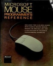 book cover of Microsoft Mouse programmer's reference by Microsoft