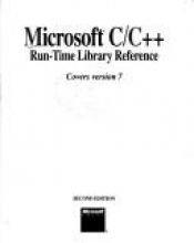 book cover of Microsoft C by Microsoft