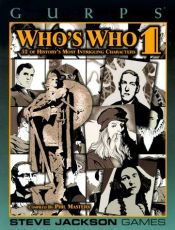 book cover of GURPS: Who's Who 1 by Phil Masters