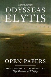 book cover of Open Papers (The Writing Re: Writing) by Odysseas Elytis