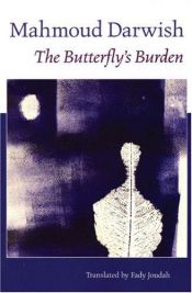 book cover of The butterfly's burden by Mahmoud Darwish