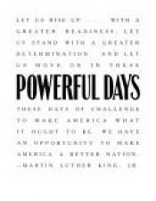 book cover of Powerful Days: The Civil Rights Photography of Charles Moore by Michael Durham