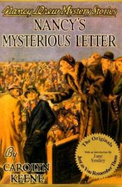 book cover of Nancy Drew Book 08 - Nancy's Mysterious Letter by Guy L. Maynard|Кэролайн Кин