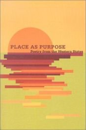 book cover of Place as Purpose: Poetry from the Western States by Martha Ronk