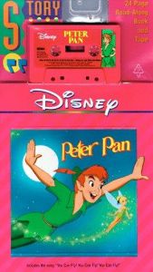 book cover of Peter Pan (Walt Disney book and audio cassette) by Walt Disney