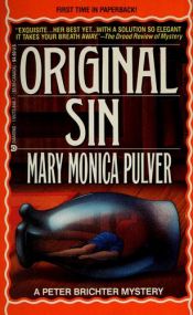 book cover of Original Sin (Peter Brichter #4) by Monica Ferris