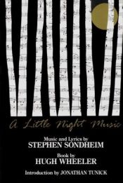 book cover of A little night music by Stīvens Sondheims