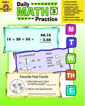 book cover of Daily Math Practice : Grade 3 (Daily Math Practice) by Jo Ellen Moore