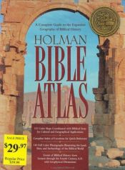 book cover of Holman Bible Atlas by Thomas C. Brisco