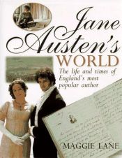 book cover of Jane Austen's World (Lane) by Maggie Lane