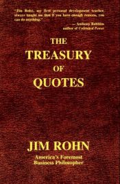 book cover of The Treasury of Quotes by Jim Rohn