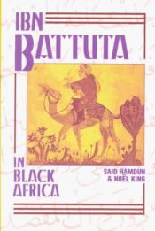 book cover of Ibn Battuta in Black Africa (World History) by Ibn Battúta