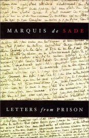 book cover of Letters From Prison by Markis de Sade