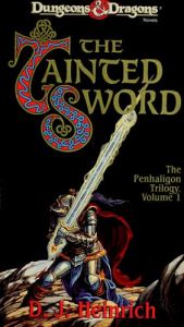 book cover of The Tainted Sword by D. J. Heinrich