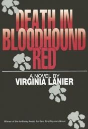 book cover of Death in Bloodhound Red by Virginia Lanier