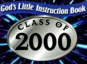 book cover of God's Little Instruction Book for the Class of 2000 (God's Little Instruction Book) by Honor Books