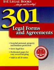 book cover of 301 Legal Forms and Agreements by Mario D. German