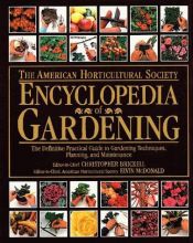 book cover of American Horticultural Society Encyclopedia of Gardening by DK Publishing