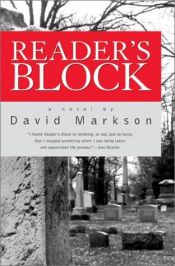 book cover of Reader's block by David Markson