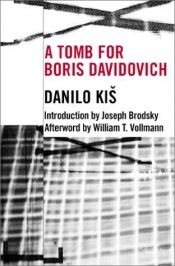 book cover of Grobowiec dla Borysa Dawidowicza by Danilo Kis