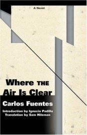 book cover of La región más transparente by Carlos Fuentes