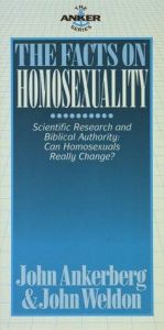 book cover of The Facts on Homosexuality (Anker Series) by John Ankerberg