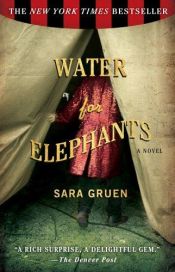 book cover of De l'eau pour les éléphants by Sara Gruen