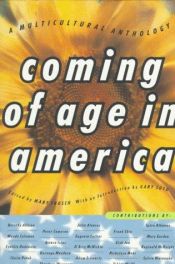 book cover of Coming of Age in America: A Multicultural Anthology by Gary Soto