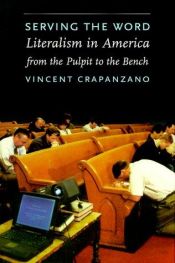 book cover of Serving the Word by Vincent Crapanzano