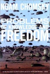 book cover of Problems of Knowledge and Freedom by Νόαμ Τσόμσκι