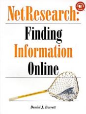 book cover of NetResearch: Finding Information Online (Songline Guides) by Daniel J. Barrett