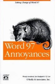 book cover of Word 97 Annoyances by Woody Leonhard