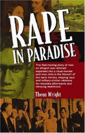 book cover of Rape in Paradise by Theon Wright