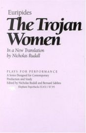 book cover of Trojan women by Euripides