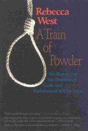book cover of A train of powder by Rebecca West
