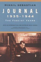 book cover of Jurnal 1935-1944 by Mihail Sebastian