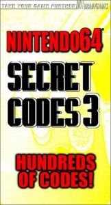 book cover of Secret Codes 3 for Nintendo 64 by BradyGames