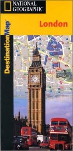 book cover of National Geographic London DestinationMap by National Geographic Society