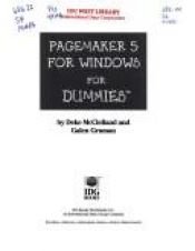 book cover of Pagemaker 5 for Windows for Dummies by Deke McClelland