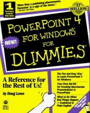 book cover of PowerPoint 4 for Windows for dummies by Doug Lowe