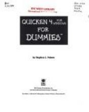 book cover of Quicken 4 for Windows for dummies by Stephen L. Nelson