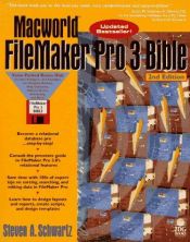 book cover of Macworld Filemaker Pro 3 Bible by Steven A. Schwartz