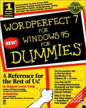 book cover of WordPerfect 7 for Windows 95 for dummies by Margaret Levine Young