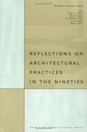 book cover of Reflections on Architectural Practices in the Nineties by William Saunders